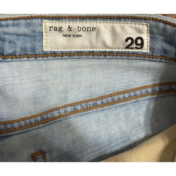 RAG & BONE Women’s Nina High-Rise Ankle Cigarette Jeans, SZ 29 - Picture 8 of 10